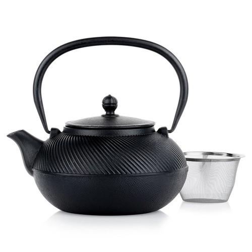 Théière fonte émaillée - théière, 1l