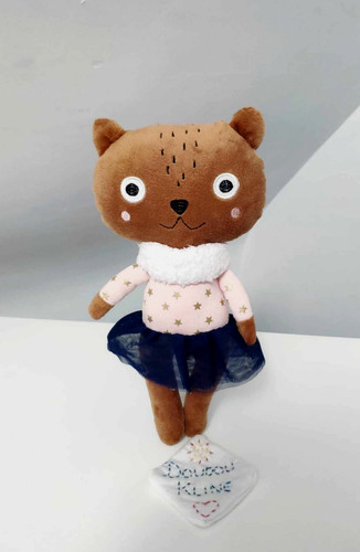 Peluche doudou chat ours - peluche/doudou, chat/ours