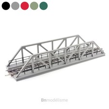 HO Pont Treillis 20 cm, 1/87 H0 Modélisme Ferroviaire Décor Rail Réseau Train