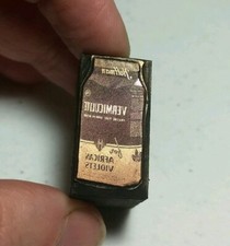 Vintage Letterpress Printing Block Hoffman Vermiculite Plant Food Advertising