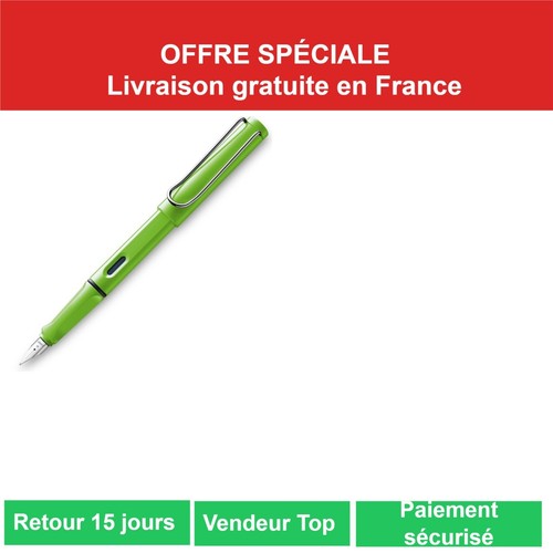 Stylo plume lamy safari vert - stylo,