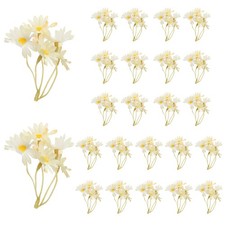 24Pcs Fleur Marguerite pour