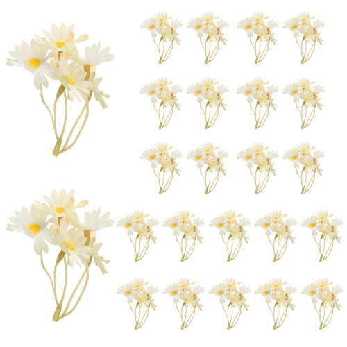 24pcs fleur marguerite - 24pcs,