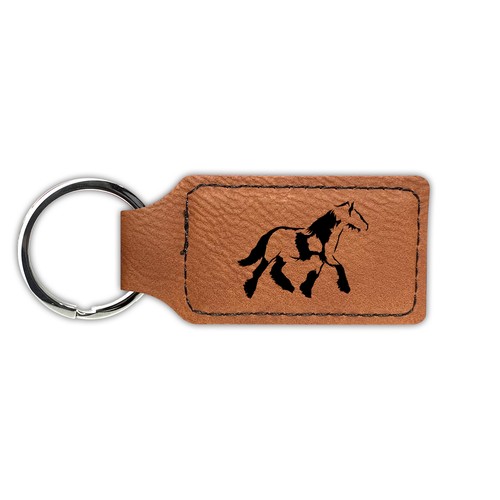Gypsy horse keychain - gypsy,