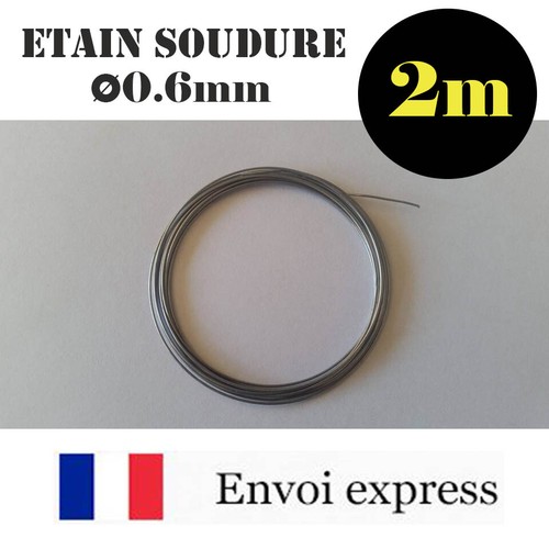 Fil etain pour - pour, soudure