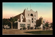HAND COLORED POSTCARD LA CAVERNA HOTEL IN CARLSBAD NEW MEXICO UNPOSTED