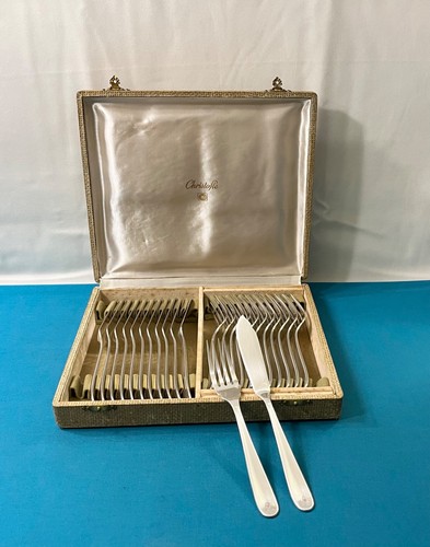 Fish cutlery christofle - 12,