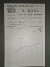 facture ancienne E Noel