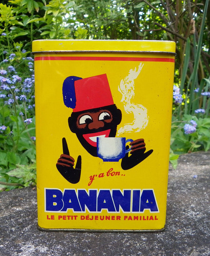 Boîte banania vintage - boÎte,