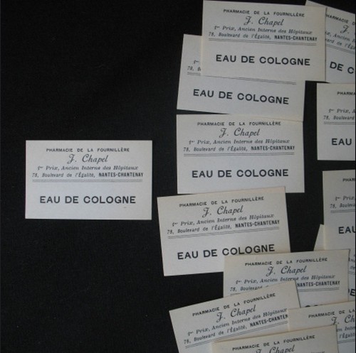 Etiquettes pharmacie eau - etiquettes,
