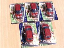 Voiture miniature NEUVE pour train électrique , Skoda Fabia 2 , 1/72 , lot de 5