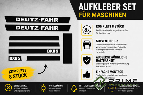 Jeu autocollants deutz - d'autocollants,