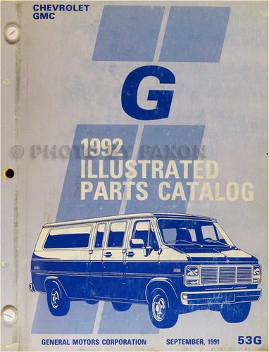 Catalogue pièces 1992 - catalogue, de