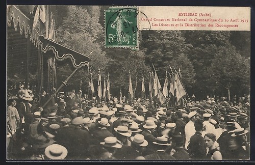 Cpa estissac grand concours - grand,