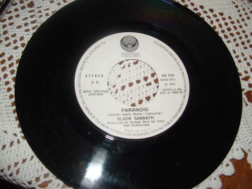 Black sabbath paranoid - ",