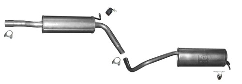 Pot échappement pour - pot, seat