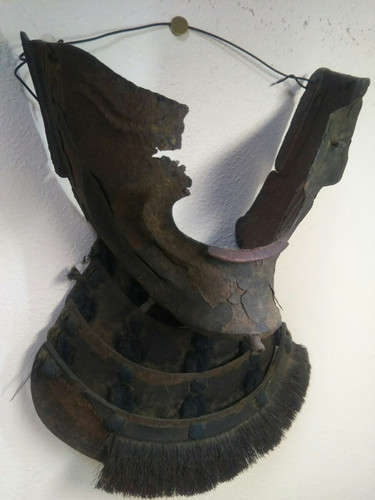 Masque visage armure samouraï