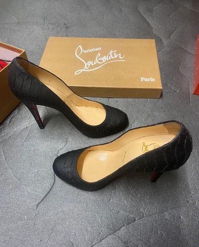 Escarpins noirs christian - escarpins,