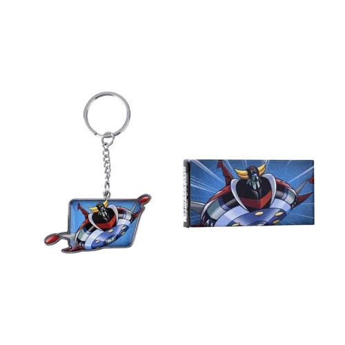Porte clés goldorak - porte, soucoupe