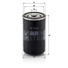 Oil filter Mann filter W719/5