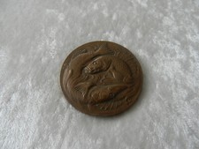 Ancienne médaille en bronze