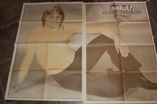 AFFICHE - POSTER VINTAGE GEANT -CLAUDE FRANçOIS - 176cm--/A6/