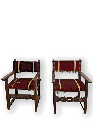 Paire fauteuils frère - paire,