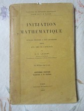 Livre ancien mathématiques