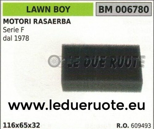 609493 éponge filtre - Éponge, air