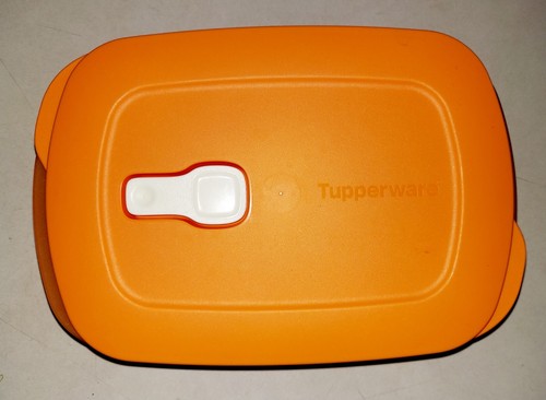 New tupperware orange - tupperware, crystal