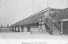 Bordeaux Le pont metallique 2335