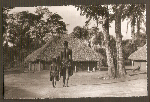 Congo belge carte postale - belge,
