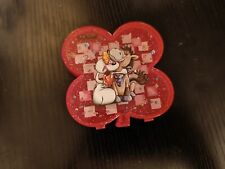 Diddl Boite Trèfle Rose Transparent Diddlina Galupy Plastique - LDid