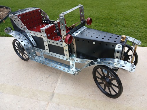 Voiture meccano roues - voiture,