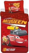 JERRY FABRICS PARURE DE LIT CARS READY 140 X 200 + 50 X 70 CM  100% COTON