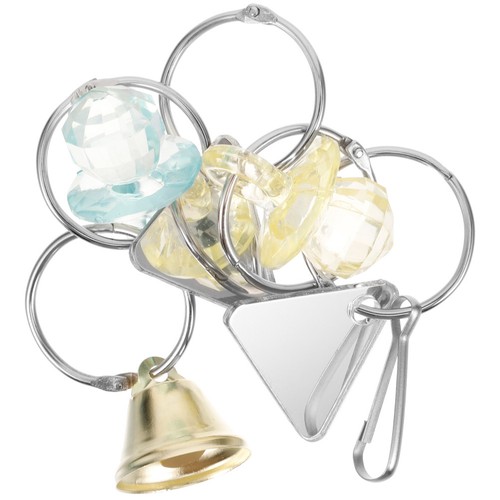 Cage oiseau miroir - , suspendu