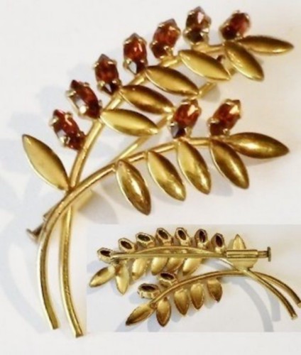 Broche ancienne bijou vintage - broche,