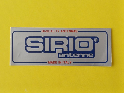 Sticker radio sirio - radio, :