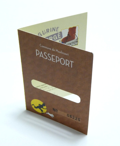 Passeport haddock peinture - haddock,