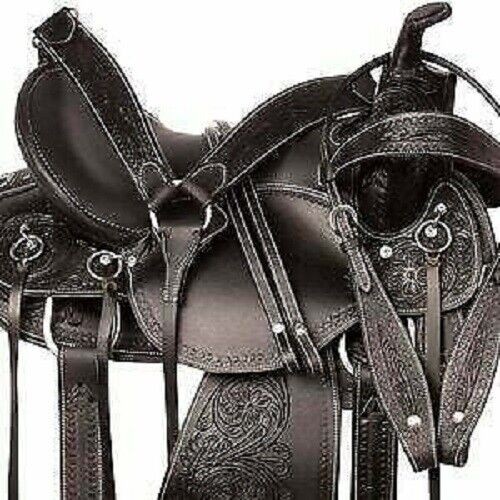 Selle western cuir - 14, à