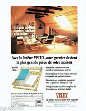 ADVERTISEMENT ADVERTISING 106 1973 the Velux roof window