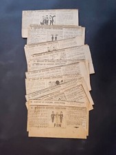 Journal !e Soir - Lot Complet Des 40 strips Dupont Dupond Détectives  - Tintin