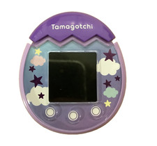 Tamagotchi Pix Sky Purple Handheld Device Tested & Works!