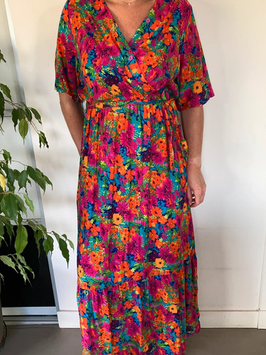 Robe longue portefeuille
