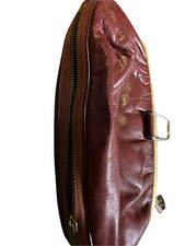 ANTIQUE WOMEN'S SOFT LEATHER BANKNOTE SHEET PURSE PURSE 