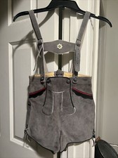 Vintage 1970’s Lederhosen Bavarian Outfit. Adult Med Size 6