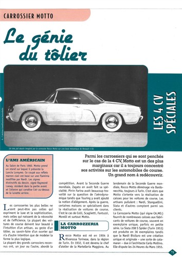 Fiche renault 4cv - fiche,