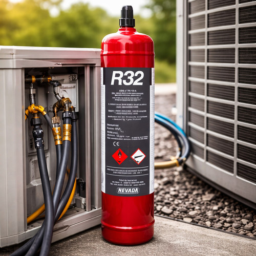 Bouteille gaz réfrigérant - gaz,