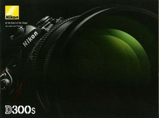 NIKON brochure pub. D300s édition 07/2009. en français
