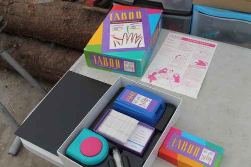 Taboo jeu plateau - taboo, de